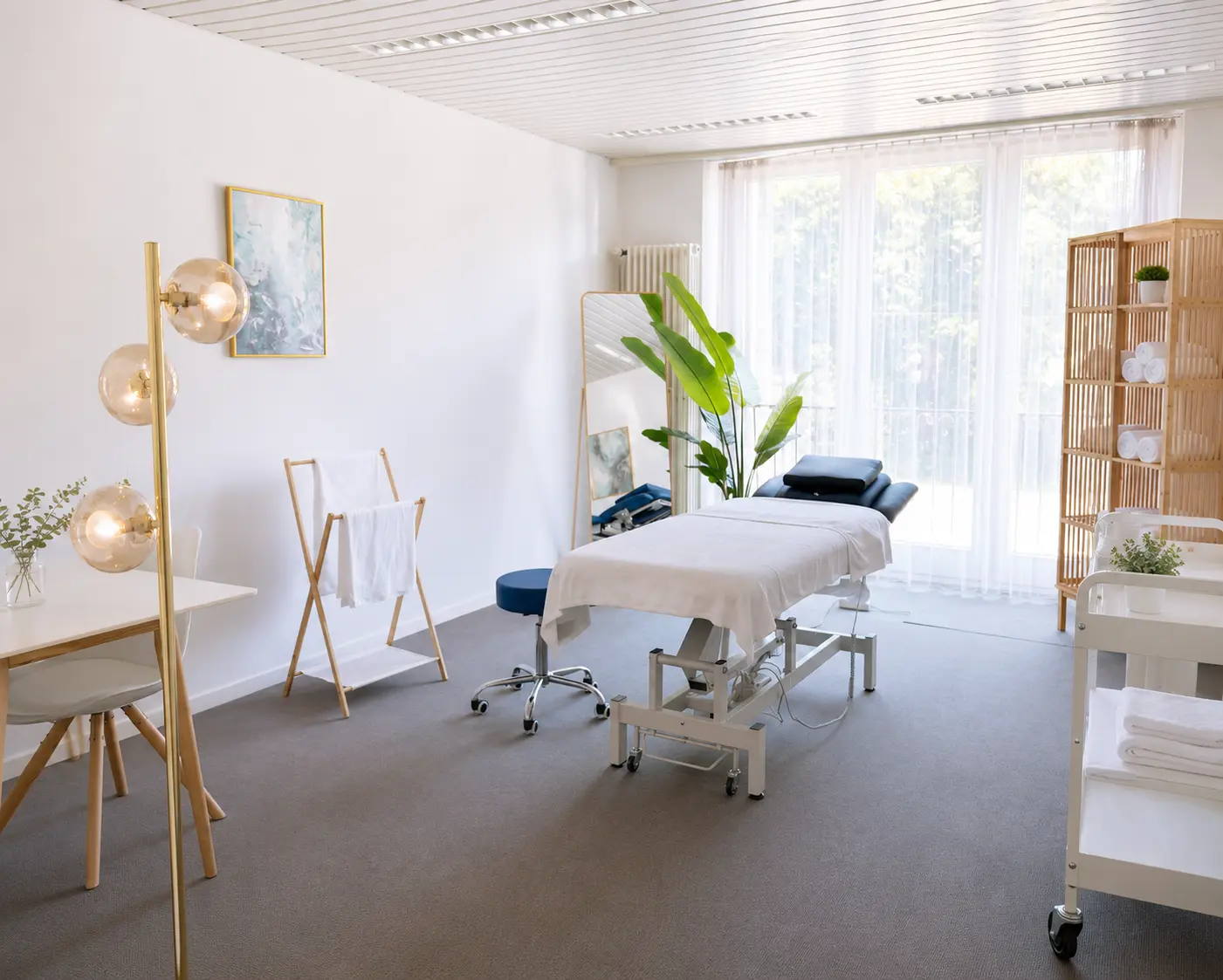 Behandlungsraum im Massage Zentrum Sursee